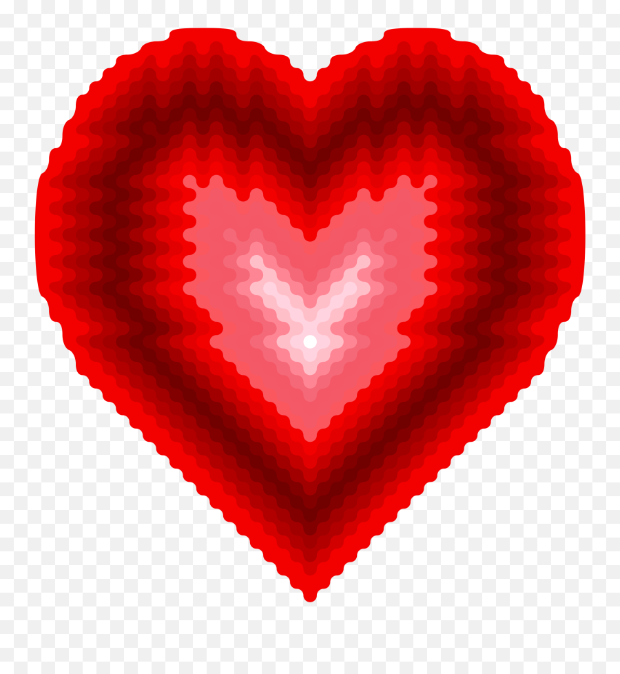 Waves Clipart Heart Waves Heart - Clip Art Emoji,Giant Heart Emoji