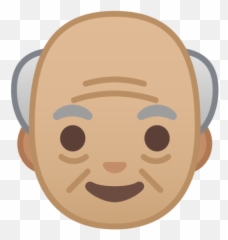 Medium - Old Man Emoji Png,Old Man Emoji