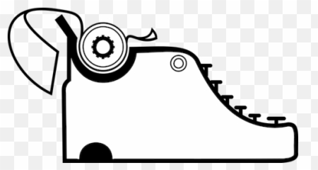 Typewriter - Png Black And White Emoji
