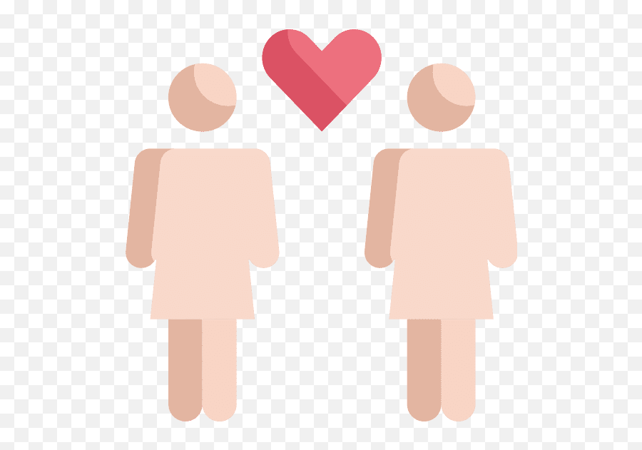 Lesbian Gaysper The Ghost Sticker By - Heart Emoji,Bi Pride Flag Emoji