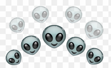 Ufo Emoji Crown Heart Star Heartcrown Starcrown Ufocrow,Ufo Emoji