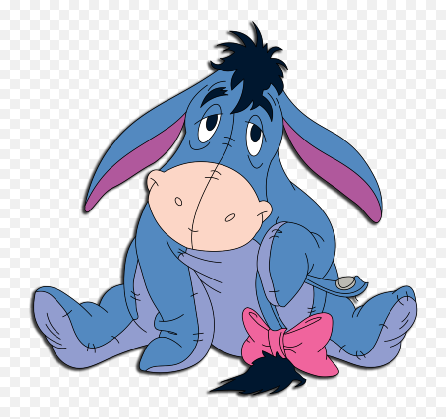 Eeyore Freetoedit - Disney Winnie The Pooh Eeyore Emoji,Eeyore Emoji