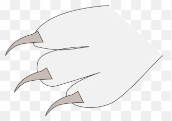 Claws Fingers Paw - Cartoon Emoji
