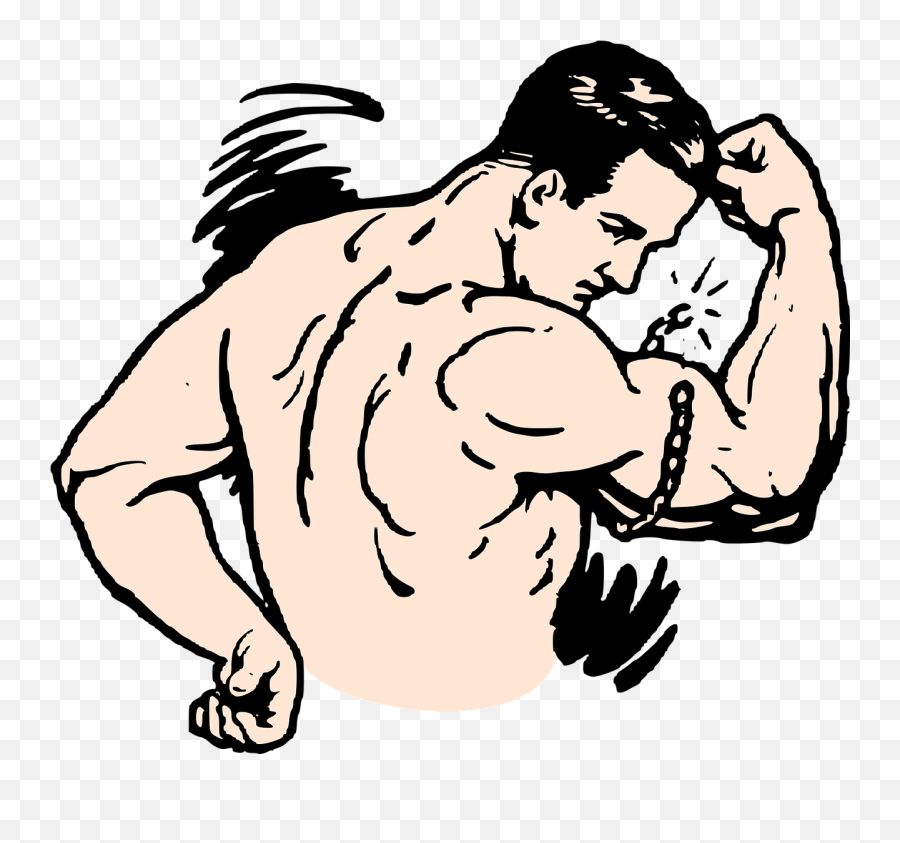 Muscles Strong Man Bodybuilder Flex Man Flexing Clipart Emoji Free Transparent Emoji Emojipng Com