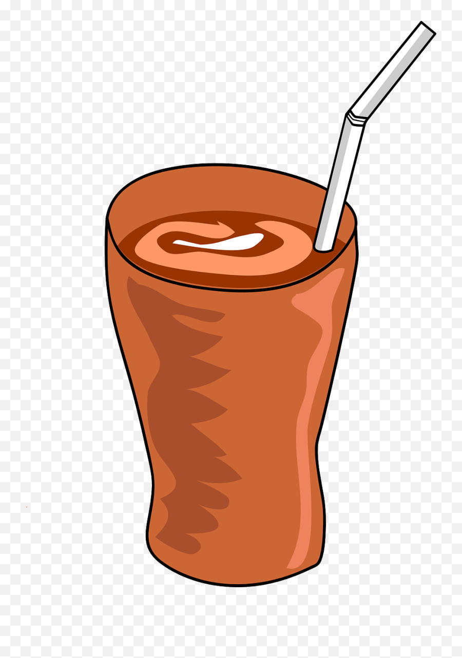 Iced Coffee Coffee Takeaway Cocoa Drink - Cold Coffee Vector Png Emoji,Emoji Tumbler Cup