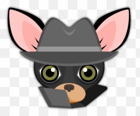 Black Tan Chihuahua Emoji Stickers For Imessage - Dog,Spy Emoji