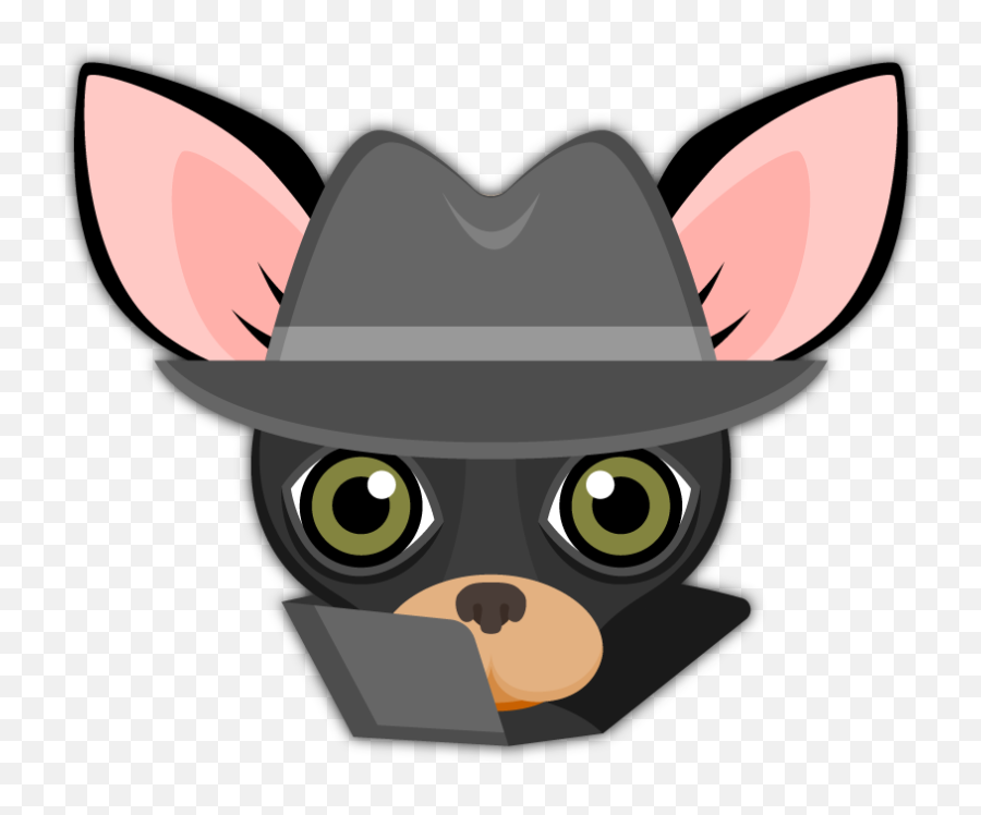 Black Tan Chihuahua Emoji Stickers For Imessage - Dog,Spy Emoji