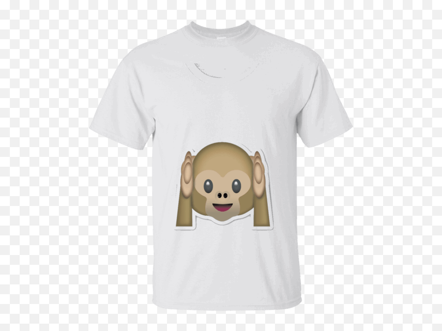 Monkey Emoji T - Emoji Del Changuito Iphone,Clam Emoji