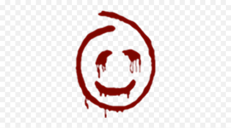 Bloody Red Smiley Face - Red John Emoji,Red Faced Emoticon