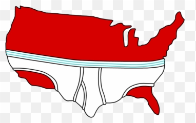 Usa Underwear - United States In Underwear Emoji,Usa Emoji Map