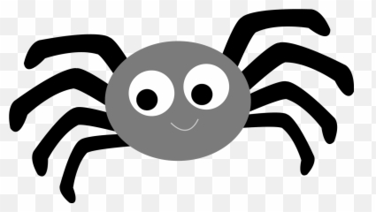Free Spider Clipart Transparent Background Download - Emoji