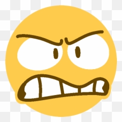 Furious - Smiley Emoji,Furious Emoji