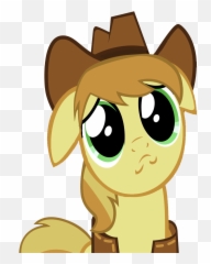 Puppy Face Png Picture - Mlp Stallion Cowboy Emoji