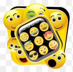 Cute Emoji Lock Screen - Clip Art