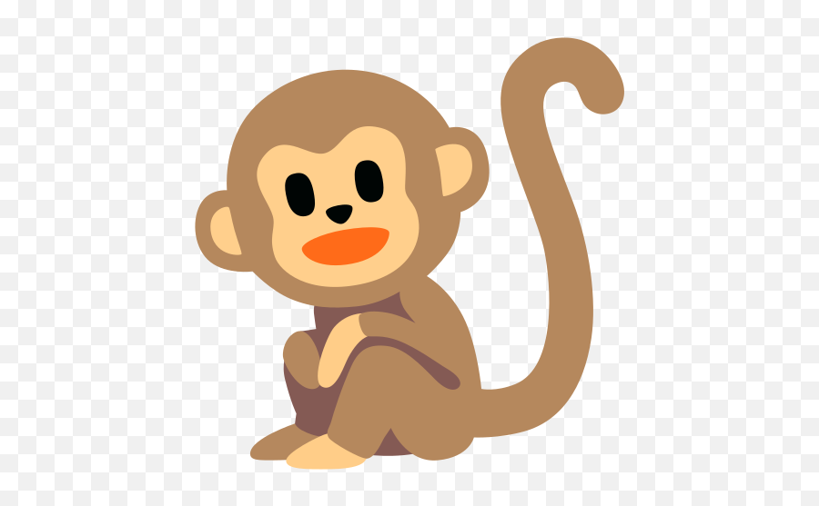 Monkey Emoji - Monkey Emoji Discord,Monkey Emoji