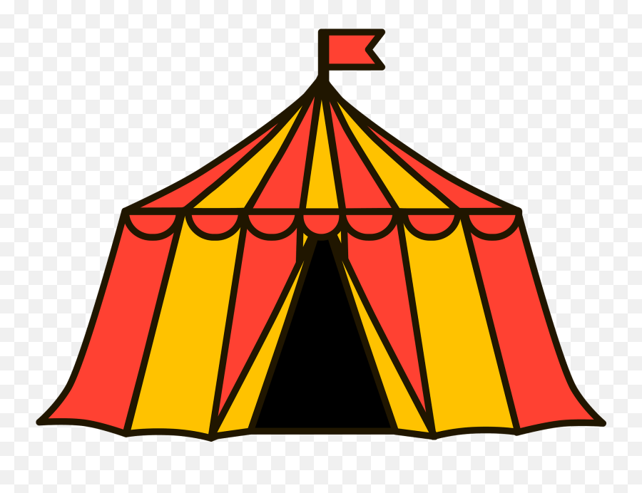 Circus Tent Clipart - Circus Emoji,Circus Emoji