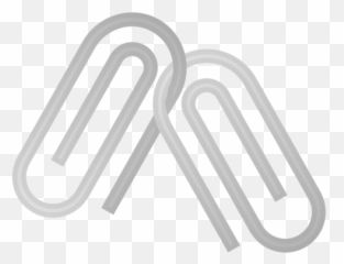 Linked Paperclips Emoji - Paper Clip,Trombone Emoji