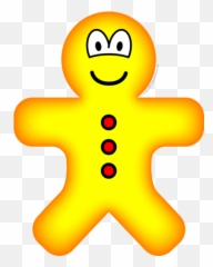 Gingerbread Emoticon - Cartoon Emoji,Gingerbread Emoji