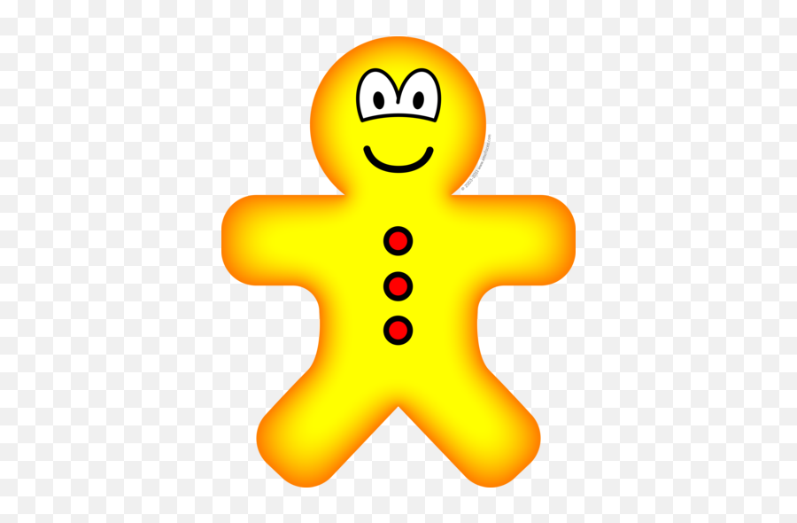 Gingerbread Emoticon - Cartoon Emoji,Gingerbread Emoji