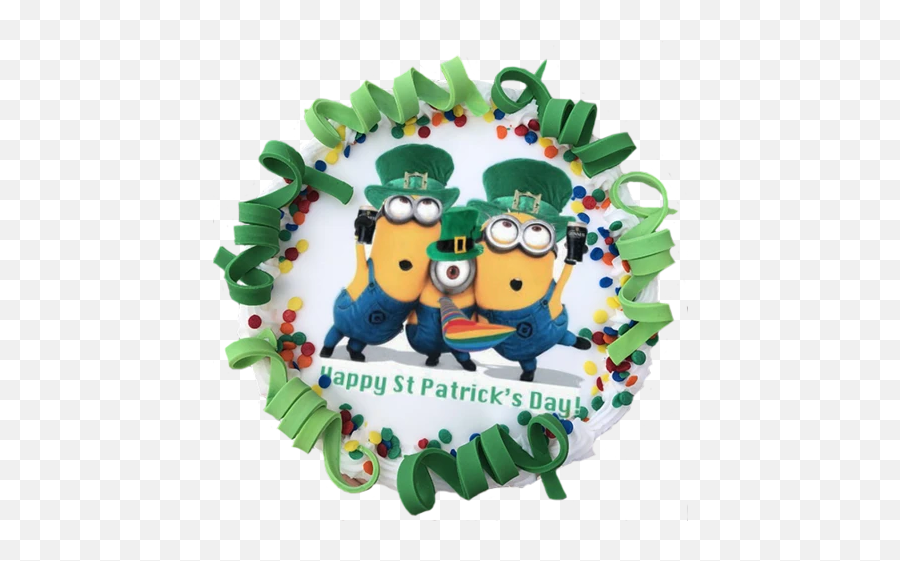 Cakes U2013 Page 13 U2013 The Office Cake - Happy Emoji,St Patrick's Day Emoticons