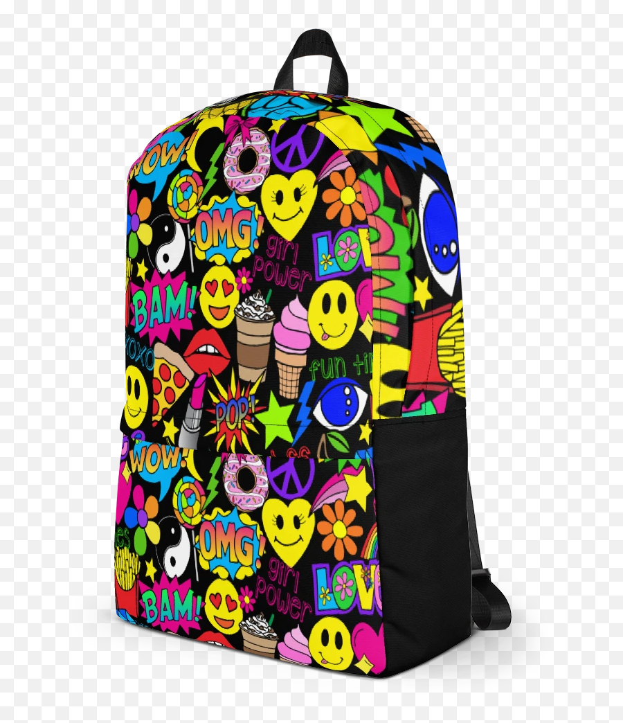 Fun Times Backpack - Girly Emoji,Backpack Emoji Png
