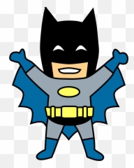 Clipart Batman - Cute Batman Drawing Easy Emoji,Batman Emoji