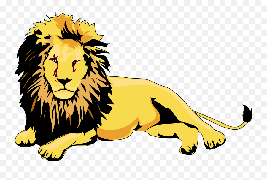 Lion Clipart Sleep Lion Sleep Transparent Free For Download - Transparent Lion Clipart Emoji,Lying Down Emoji