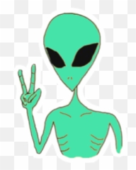 Download Alien Free Png Transparent - With Background Emoji