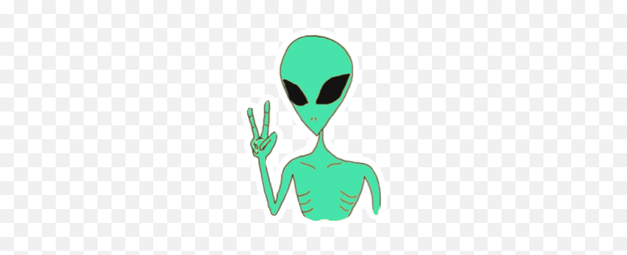 Download Alien Free Png Transparent - Alien With Transparent Background Emoji,Aliens Emoji