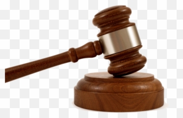 Court Drawing Judge Hammer Transparent - Background Emoji
