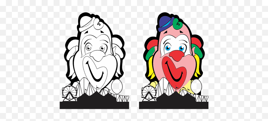 Clowns Carnival - Free Clip Art Emoji,Clown Emoji Facebook