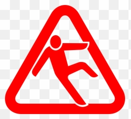 Caution Clipart Wet Floor - Red Sign Emoji