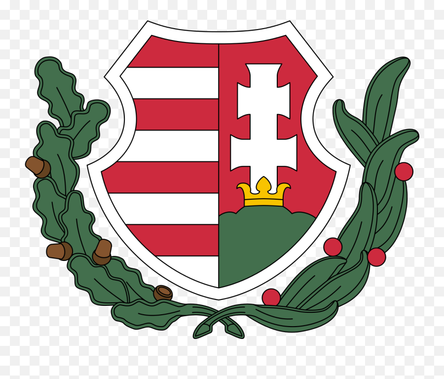 Coat Of Arms Of Hungary - Hungarian State Coat Of Arms Emoji,Olive Branch Emoji
