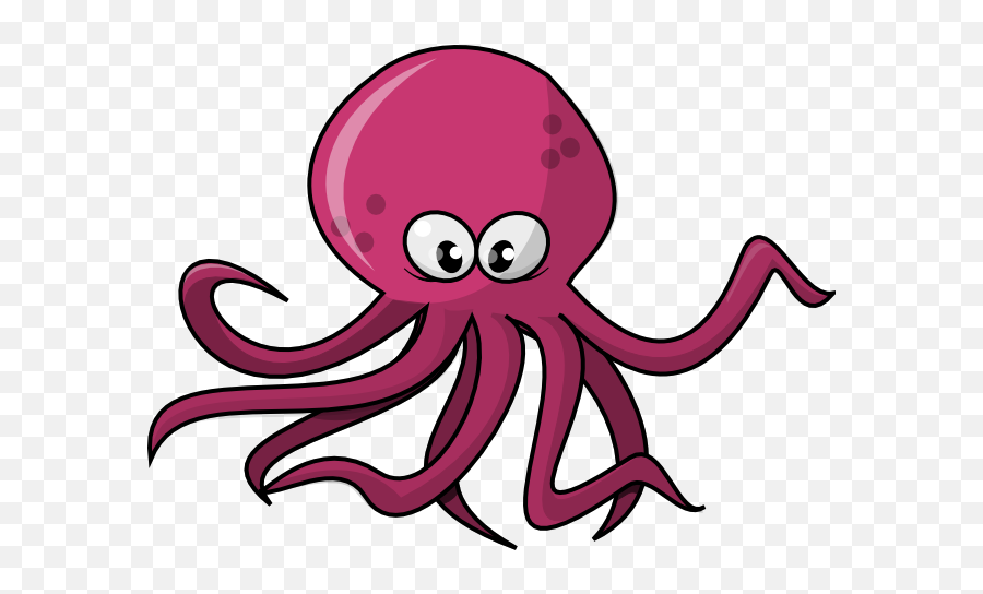 Cartoon Squid Clipart Clipartfest - Octopus Clipart Emoji,Emoji Squid