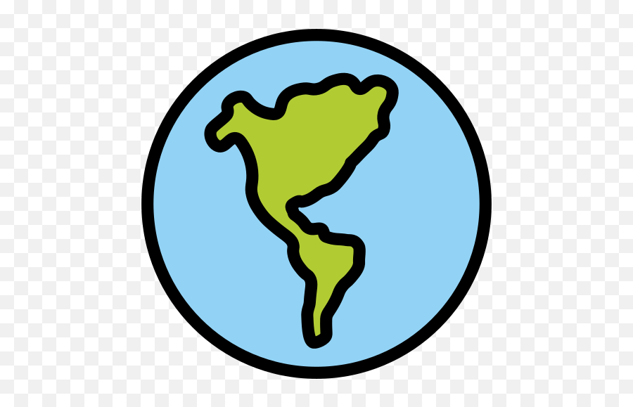 Earth Globe Americas - Clip Art Emoji,Fitness Emoji