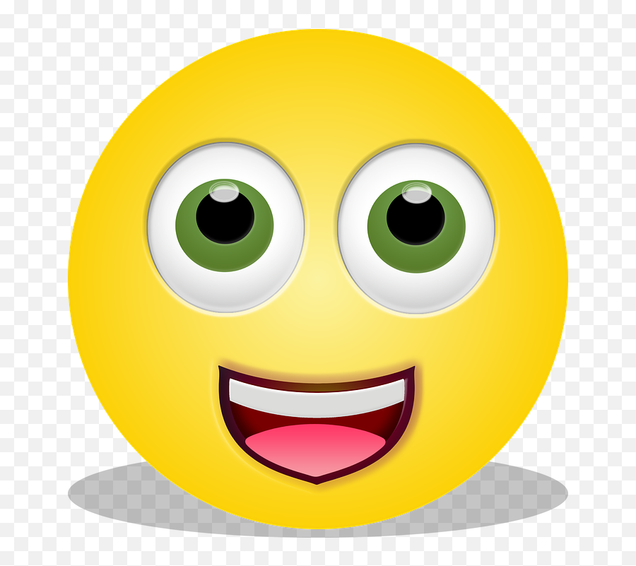 Graphic Smiley Emoticon Surprised - Suprised Happy Face Emoji,Emoticon