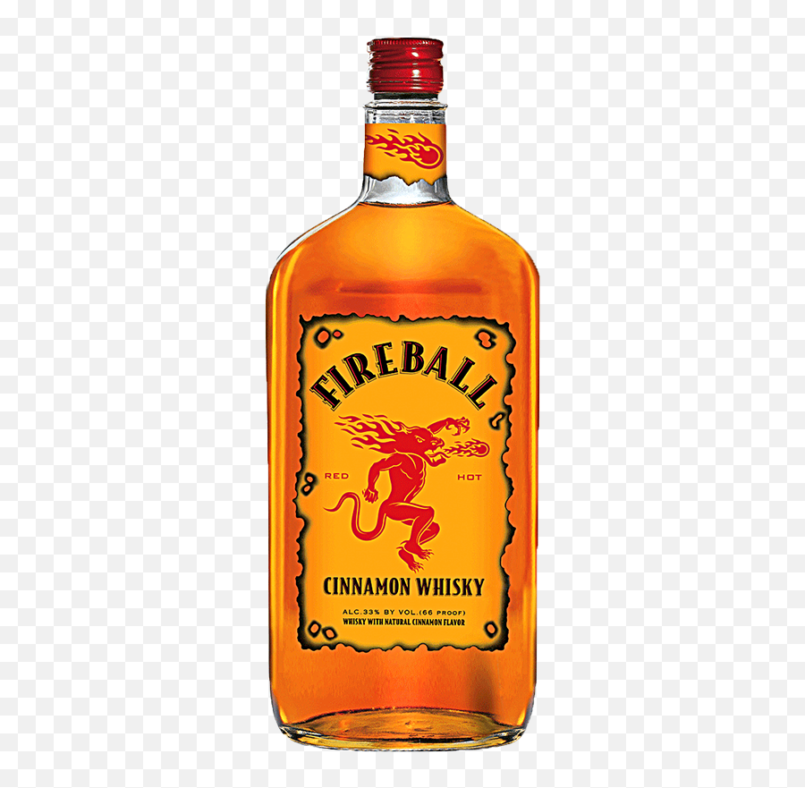 Fireball Bottle Clipart - Fireball Cinnamon Whisky Emoji,Whiskey Emoji