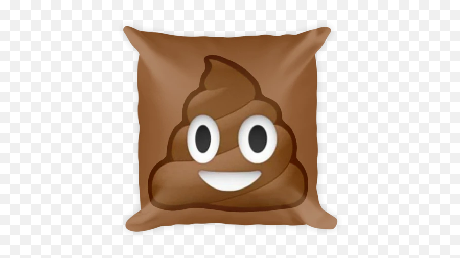 Poop Emoji Pillow Square - Mammoth Pillow,Pillow Emoji