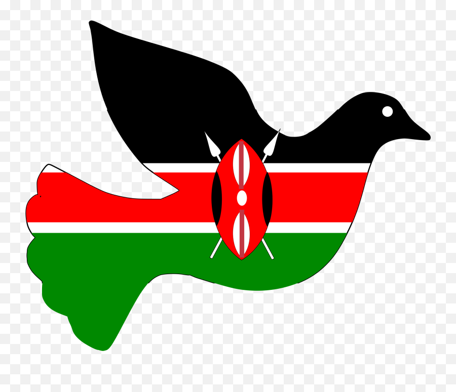 Kenya Flag Clipart - Vector Kenya Flag Png Emoji,Kenyan Flag Emoji