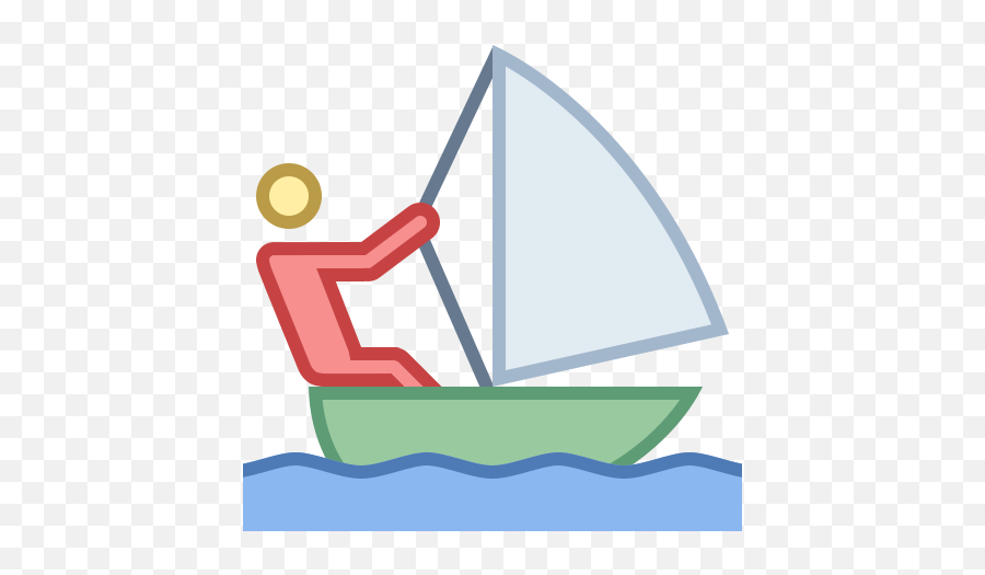 Sailing Icon - Free Download Png And Vector Portable Network Graphics Emoji,Sailing Emoji