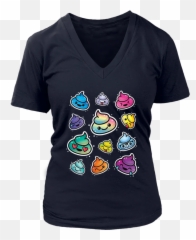 Cute Sleeping Rainbow Poop Emoji Zzz T -