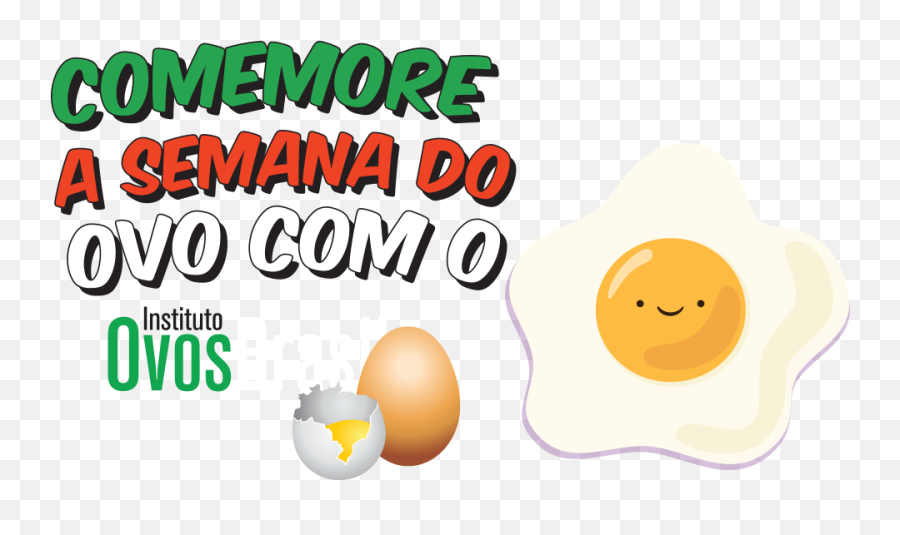 Semana Do Ovo - Instituto Ovos Brasil Clip Art Emoji,Ovo Emoticon
