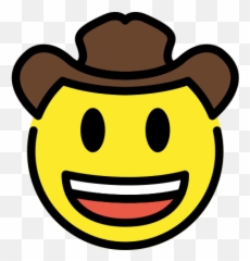 Cowboy Hat Face Emoji - Meaning,Sombrero Emoticon
