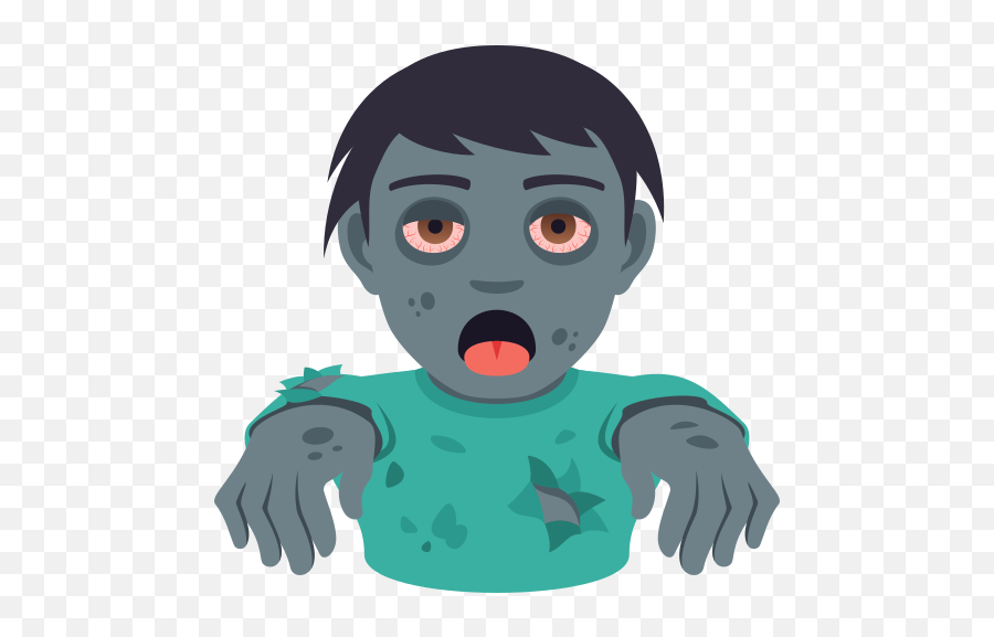 Emoji Zombie Man - Emojis Joypixels Zombie,Zombie Emoji