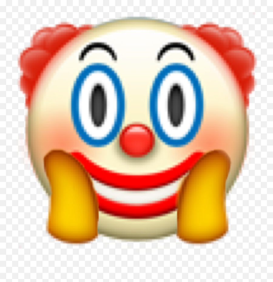 Largest Collection Of Free - Toedit Clownery Stickers Clown Face Emoji,Dunce Emoji