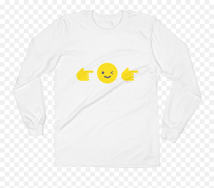 Gotcha Emoji Long Sleeve T - Smiley,Gotcha Emoji