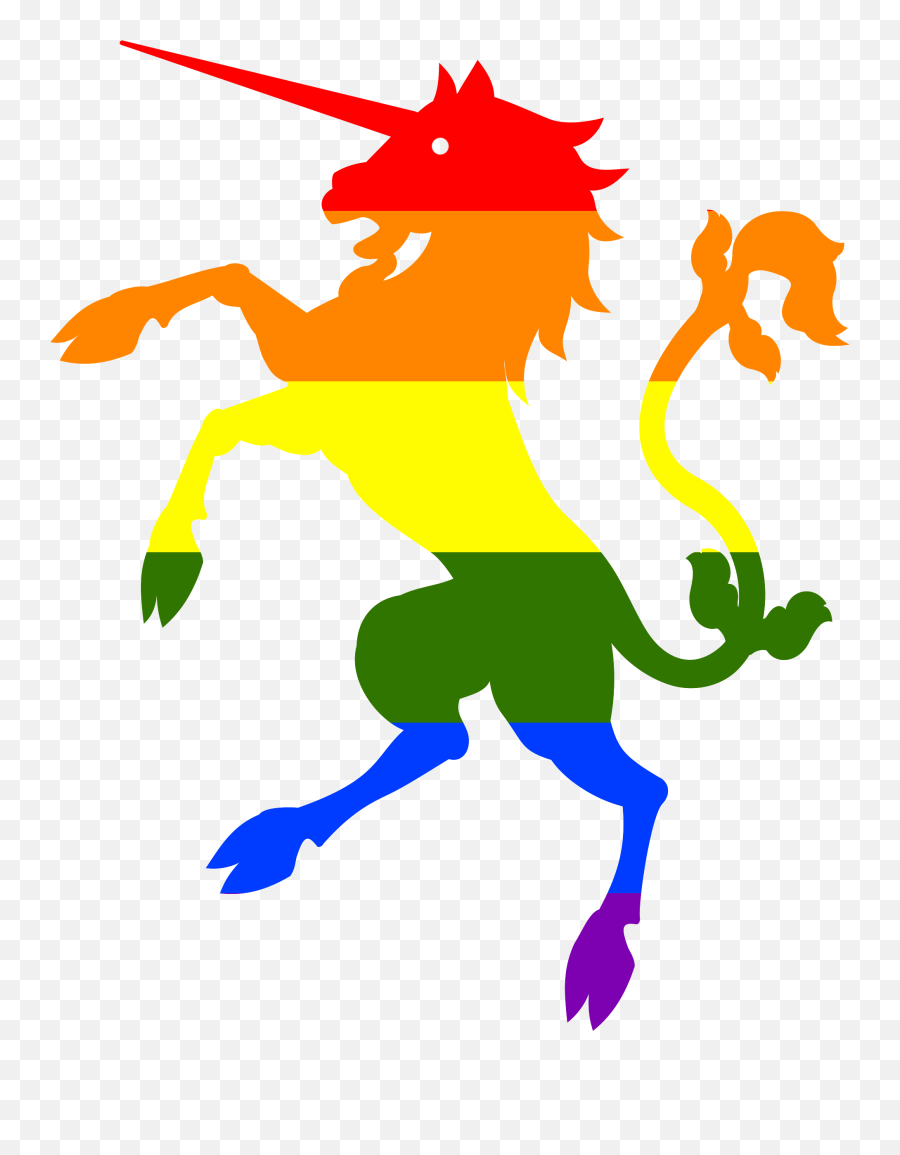 Rainbow Unicorn Vector Graphics Image - Rainbow Flag With Unicorn Emoji,Unicorn Emoji Cake