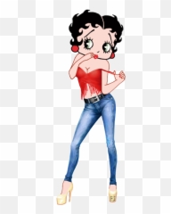 Disco Betty - Betty Boop Disco Emoji,Sassy Black Woman Emoji
