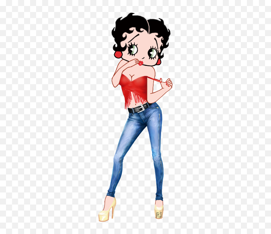 Disco Betty - Betty Boop Disco Emoji,Sassy Black Woman Emoji