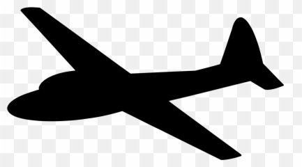 Gallery Of Ww2 Plane Silhouette 15 Clip - Transparent Background Silhouette Airplane Clipart Emoji,Black Airplane Emoji